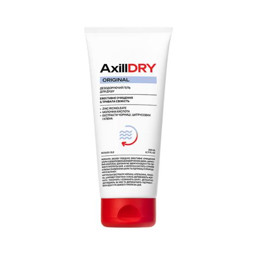 Дезодоруючий гель для душу AxillDRY Original 200мл