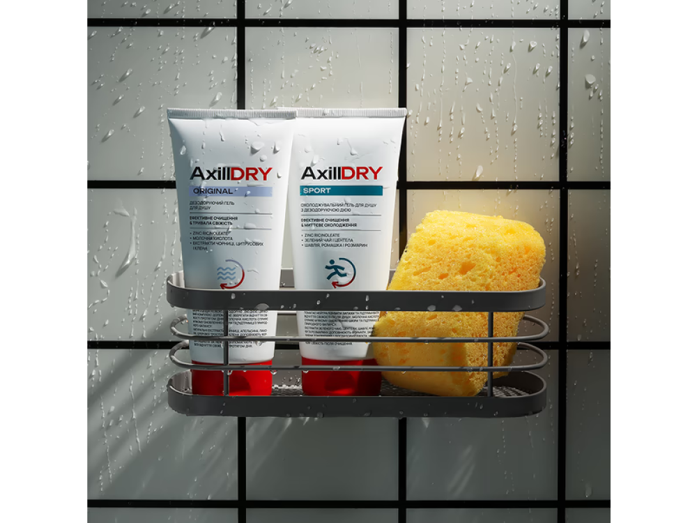 Дезодоруючий гель для душу AxillDRY Original 200мл