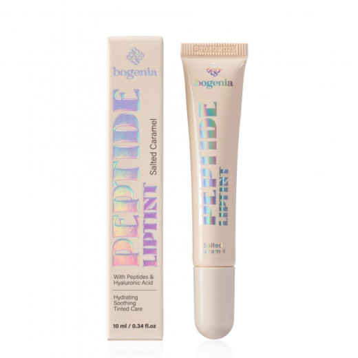 Пептидний бальзам для губ Bogenia BG713 Peptide Lip Tint 001 Salted Caramel
