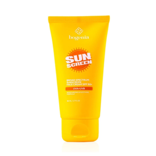 Сонцезахисний крем для обличчя Bogenia Sunscreen Face Cream BG463 SPF50+  50 мл