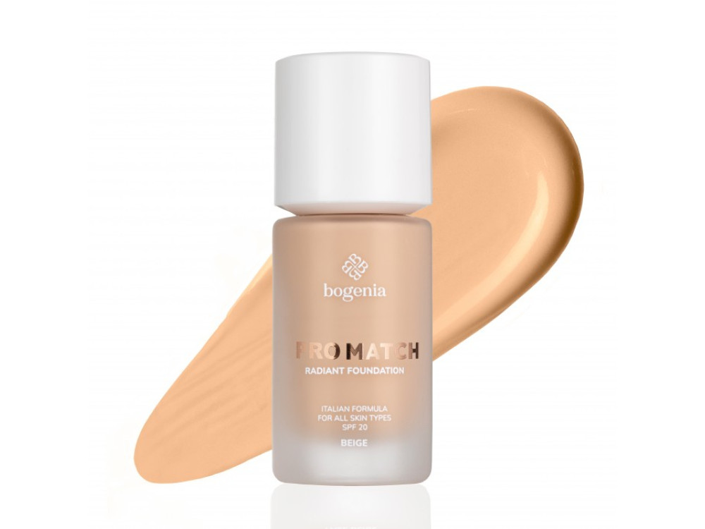 Тональна основа 003 beige Bogenia MATCH Foundation BG609 35 мл