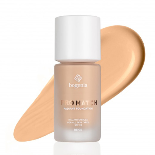 Тональна основа 003 beige Bogenia MATCH Foundation BG609 35 мл