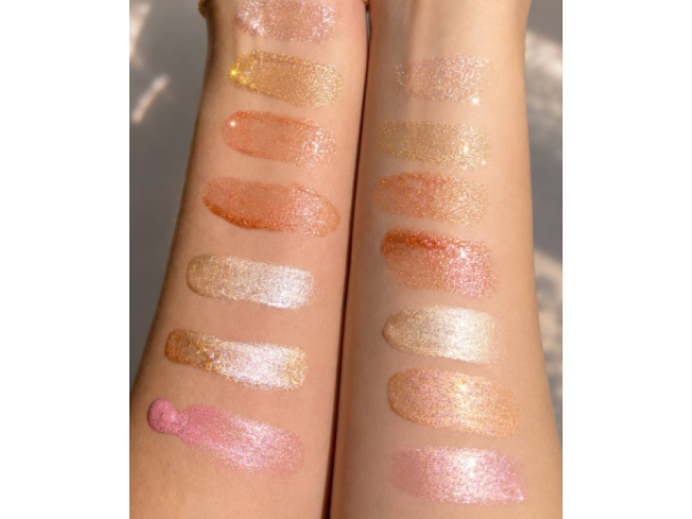 Олія-шимер для тіла Bogenia BG462 Glow Oil Body Shimmer 003 Amber Glow, 100 мл