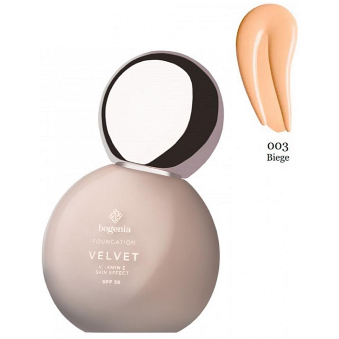 Тональна основа Bogenia Velvet BG602 003 Beige, 30 мл