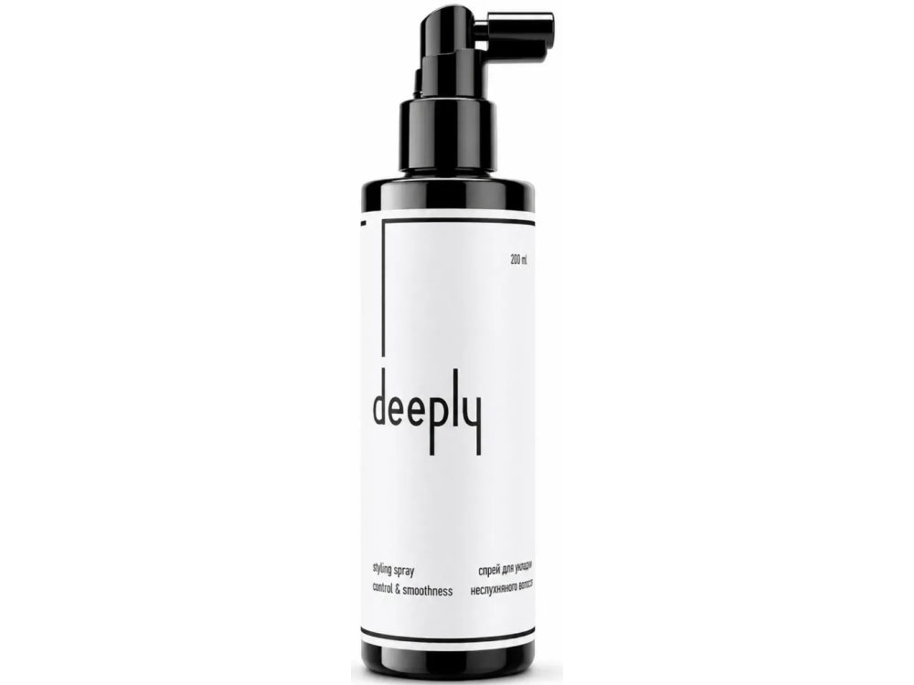 Спрей для контролю неслухняного волосся Deeply styling spray control & smoothness DP0049, 200 мл
