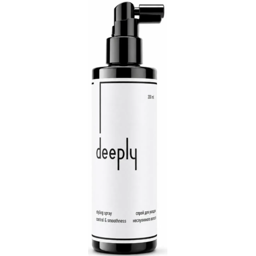 Спрей для контролю неслухняного волосся Deeply styling spray control & smoothness DP0049, 200 мл