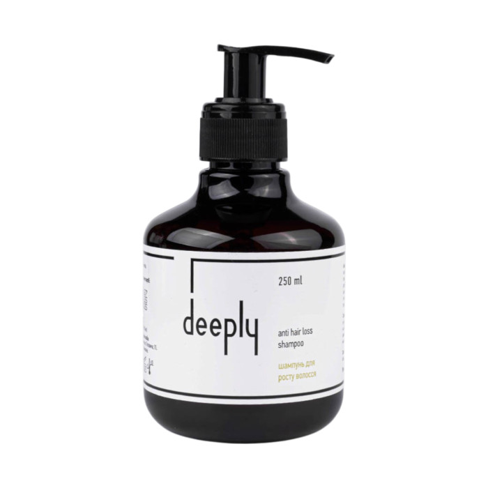 Шампунь для росту волосся Deeply anti hair loss shampoo DP0026, 250 мл