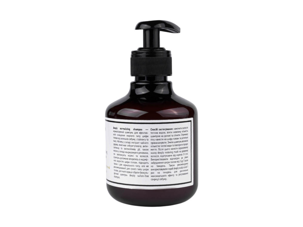 Нормалізуючий шампунь Deeply normalizing shampoo DP0005 (250 мл)