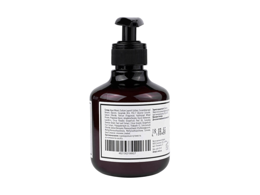 Нормалізуючий шампунь Deeply normalizing shampoo DP0005 (250 мл)