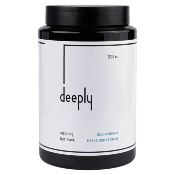 Відновлююча маска для волосся Deeply restoring hair mask DP0006 (1000 мл)