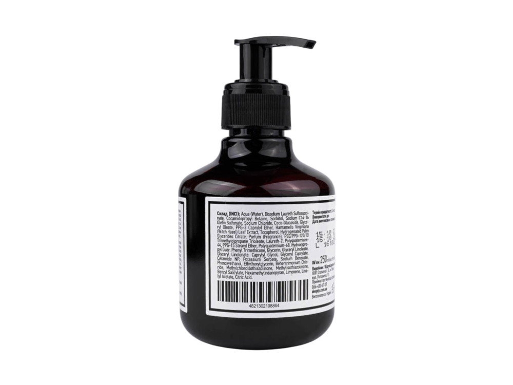 Відновлюючий шампунь для волосся  Deeply restoring shampoo DP0031 (250 мл)