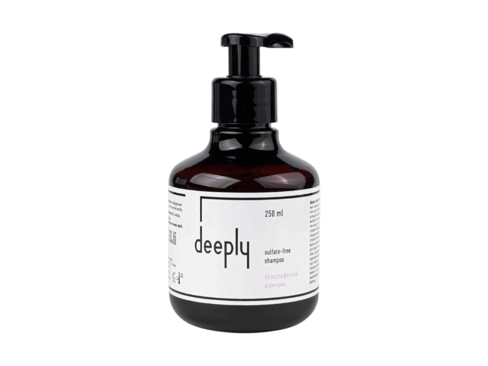 Безсульфатний шампунь Deeply sulfate-free shampoo DP0007 (250 мл)