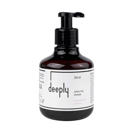 Безсульфатний шампунь Deeply sulfate-free shampoo DP0007 (250 мл)