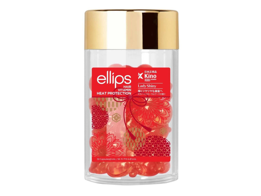 Капсули для відновлення волосся Ellips Hair Vitamin М’якість сакури, 50 шт по 1мл