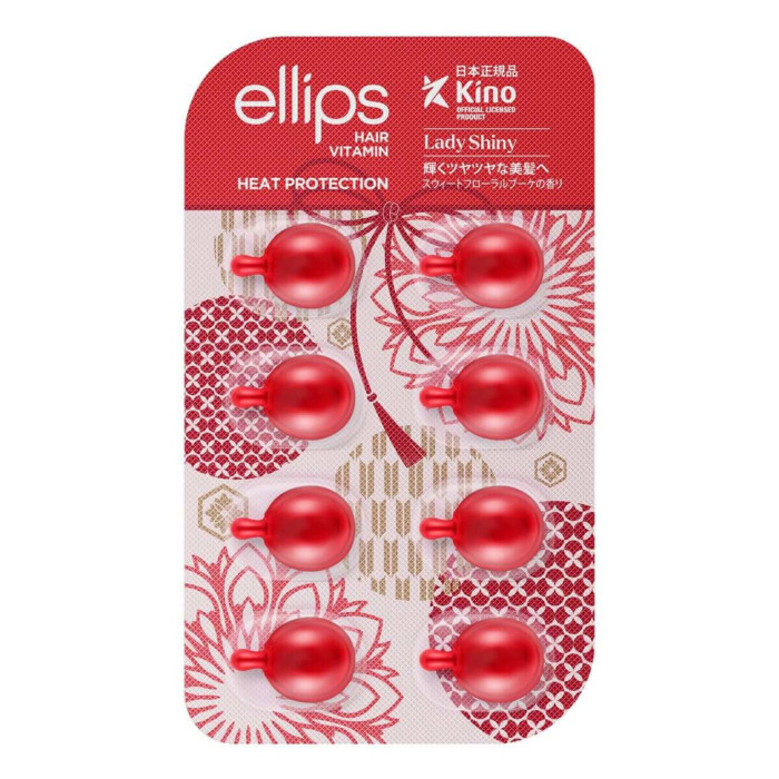 Капсули для відновлення волосся Ellips Hair Vitamin М’якість сакури, 8 шт по 1мл