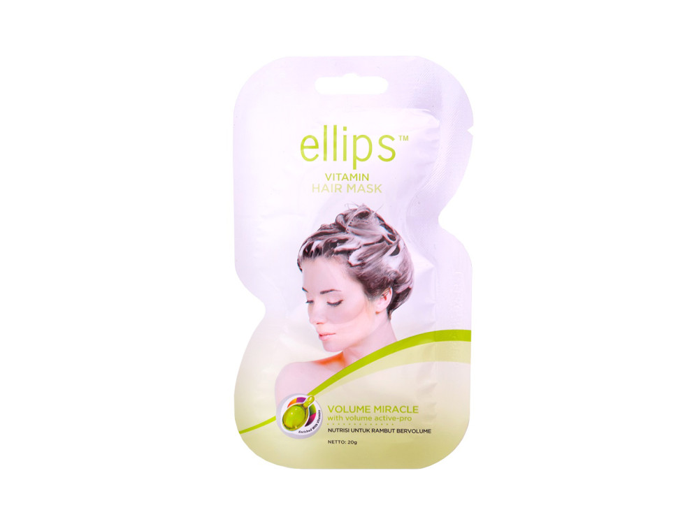 Маска для волосся Ellips Диво об’єм, 20 г