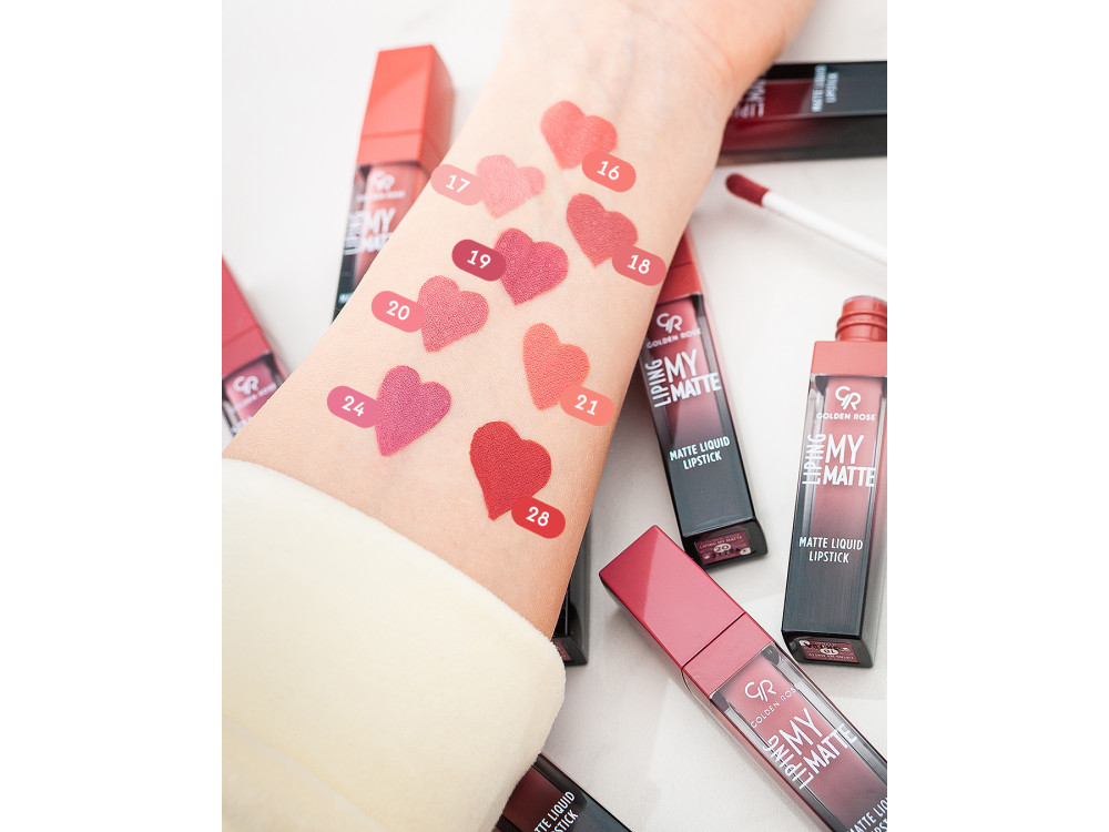 Рідка помада Golden Rose My Matte Lip Ink 19
