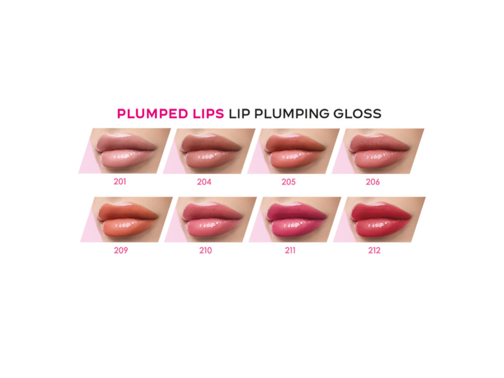 Блиск для губ Golden Rose Plumped Lips Lip Plumping Gloss 201