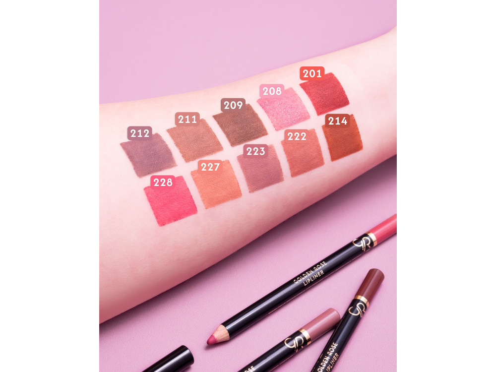 Олівець для губ Golden Rose Lipliner 201