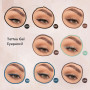Гель-олівець для очей Golden Rose Tattoo Gel Eye Pencil 102 Dark Brown