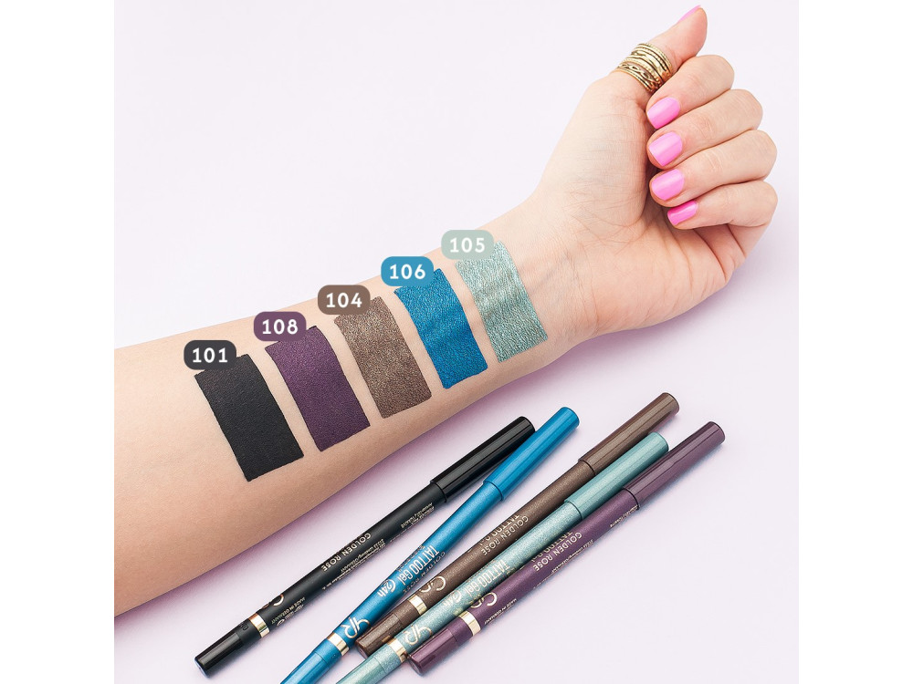 Гель-олівець для очей Golden Rose Tattoo Gel Eye Pencil 108 Deep Plum