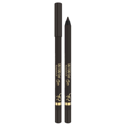 Гель-олівець для очей Golden Rose Tattoo Gel Eye Pencil 102 Dark Brown