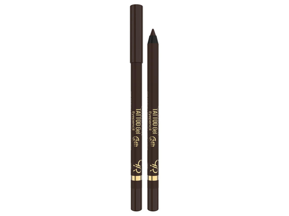 Гель-олівець для очей Golden Rose Tattoo Gel Eye Pencil 103 Brown