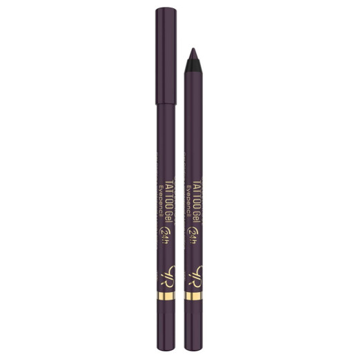 Гель-олівець для очей Golden Rose Tattoo Gel Eye Pencil 108 Deep Plum