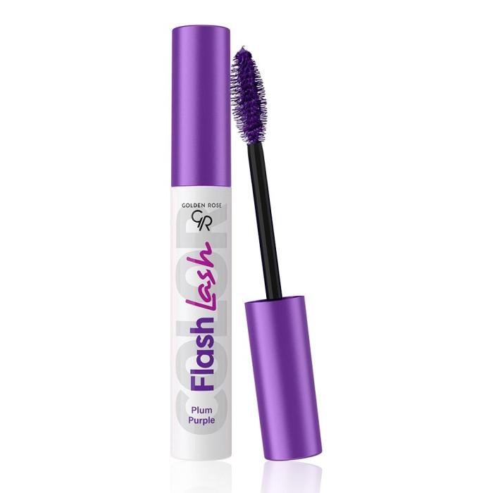 Туш для вій Golden Rose Flash Lash Colored Mascara 07 Plum Purple 