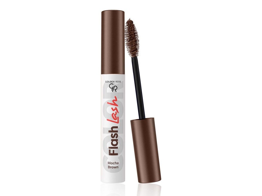 Туш для вій Golden Rose Flash Lash Colored Mascara 08 Mocha Brown 