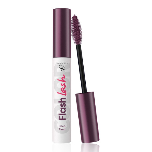 Туш для вій Golden Rose Flash Lash Colored Mascara 09 Deep Plum 