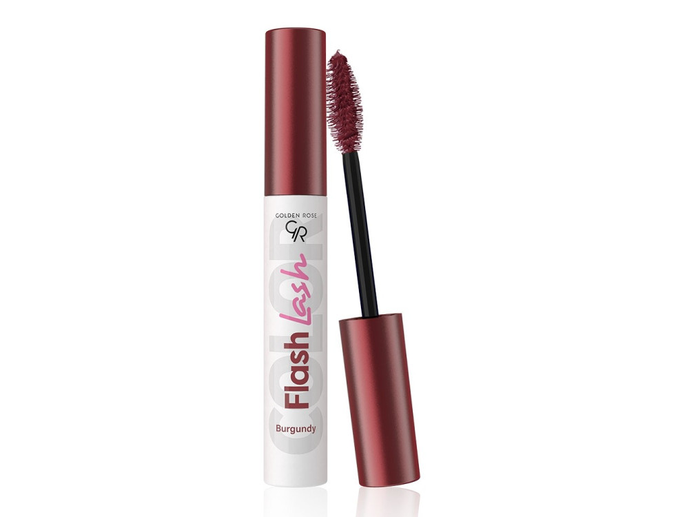 Туш для вій Golden Rose Flash Lash Colored Mascara 10 Burgundy
