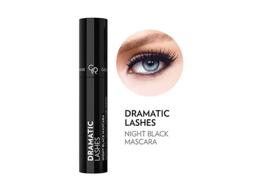 Туш для вій чорна Golden Rose Dramatic Lashes Night Black