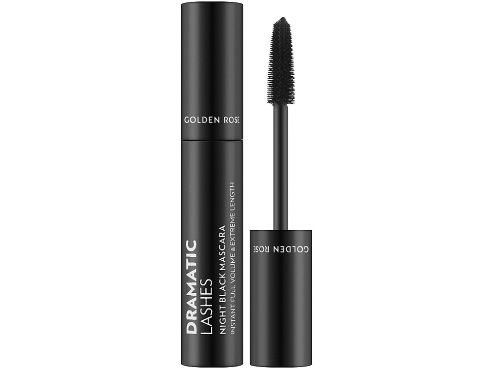 Туш для вій чорна Golden Rose Dramatic Lashes Night Black