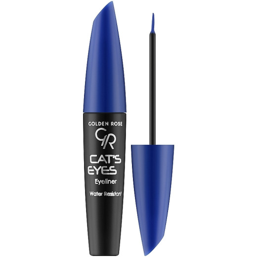 Підводка для очей Golden Rose Cat’s Eyes Eyeliner (синя), 6мл