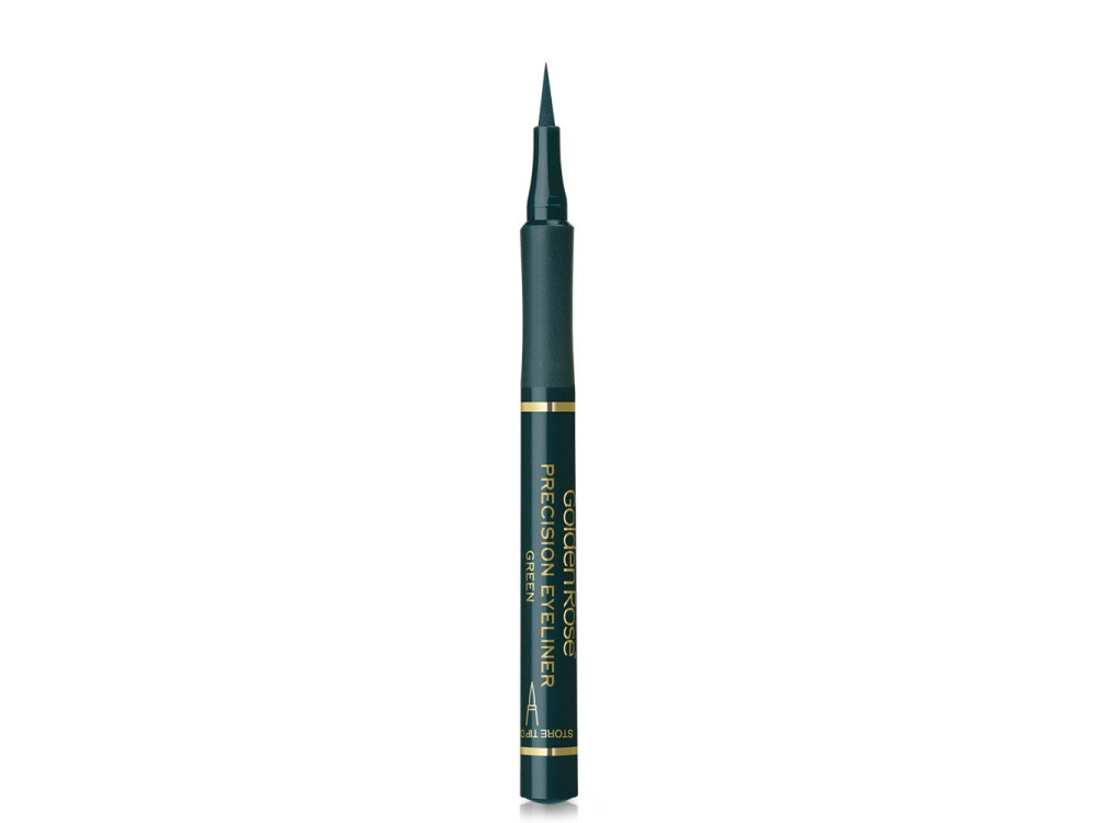Підводка для очей маркер Golden Rose Precision Liner зелена, 9мл