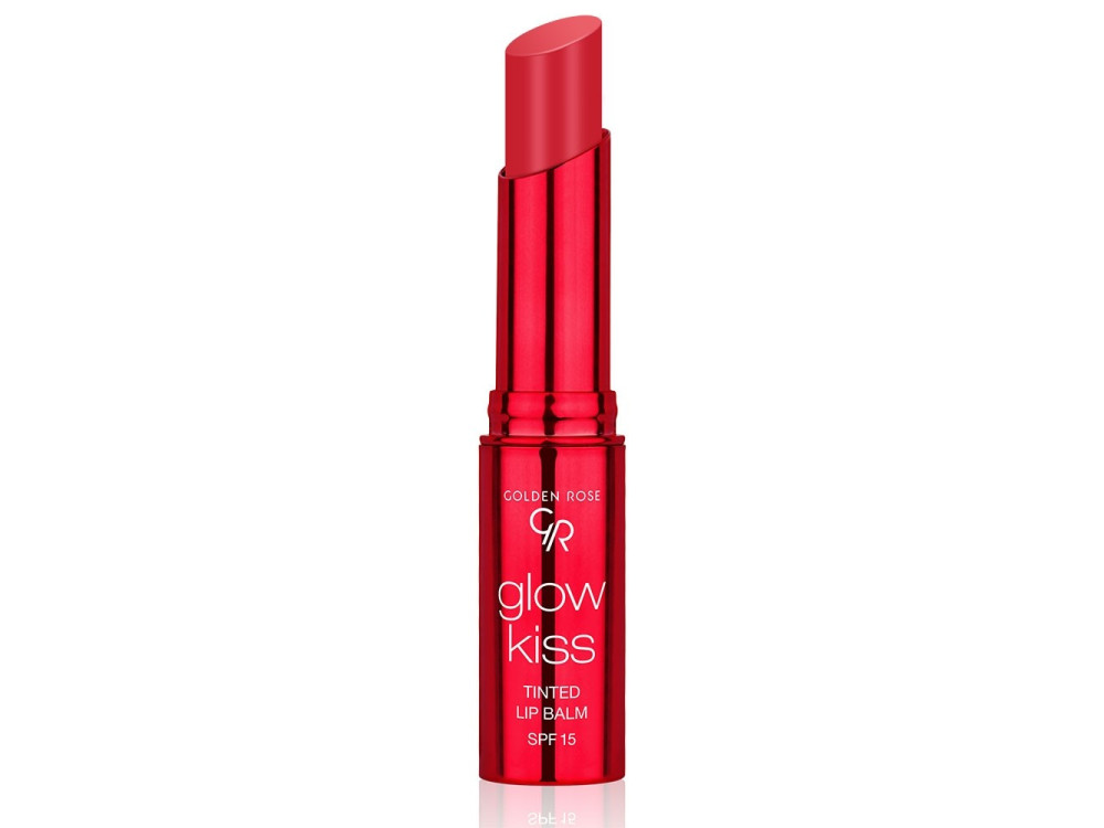 Помада-бальзам-тінт для губ Golden Rose Glow Kiss Tinted Lip Balm SPF 15 02
