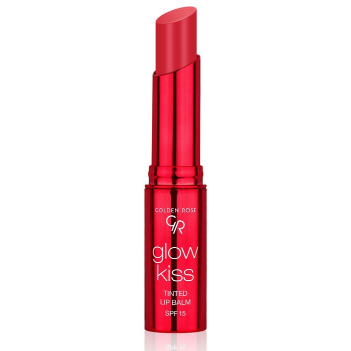 Помада-бальзам-тінт для губ Golden Rose Glow Kiss Tinted Lip Balm SPF 15 02