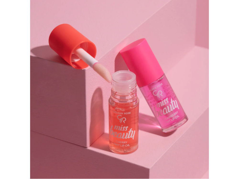 Олія-тінт для губ Golden Rose Miss Beauty Tint Lip Oil Strawberry 01, 6 мл