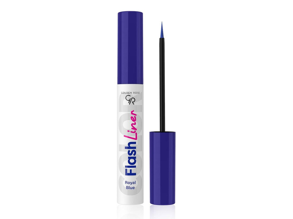 Рідка підводка для очей Golden Rose Flash Liner 104 Royal Blue, 3.5 мл