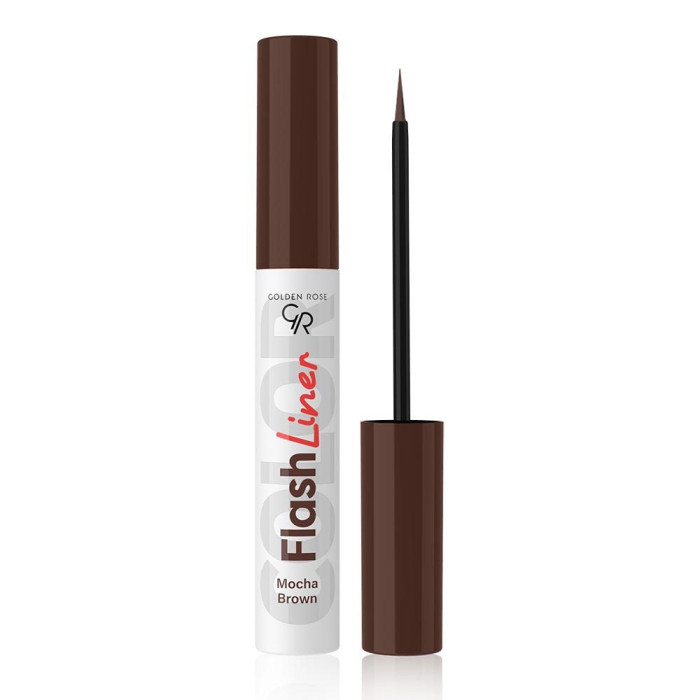 Рідка підводка для очей Golden Rose Flash Liner 108 Mocha Brown , 3.5 мл