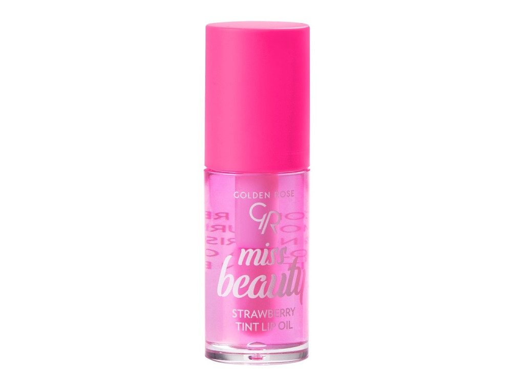 Олія-тінт для губ Golden Rose Miss Beauty Tint Lip Oil Strawberry 01, 6 мл