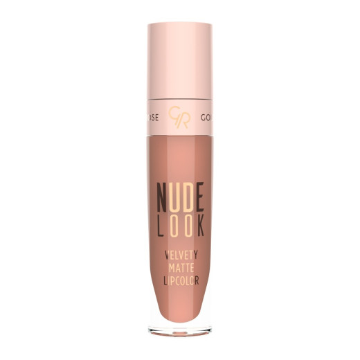 Рідка помада Golden Rose Nude Look Velvety Matte Lipcolor 01
