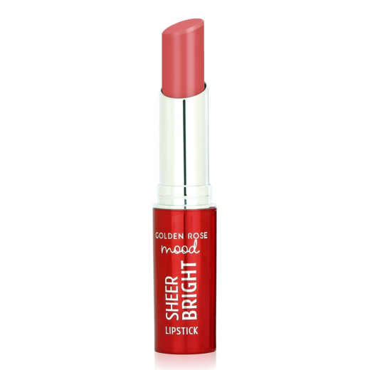 Помада Golden Rose Sheer Bright Lipstick 106 Peachy Pink