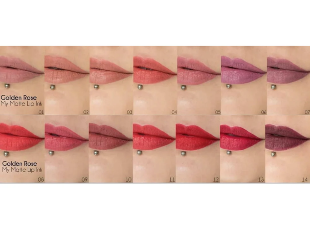 Рідка помада Golden Rose My Matte Lip Ink 08