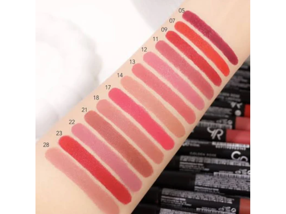 Помада-олівець Golden Rose Matte Crayon Lipstick 12