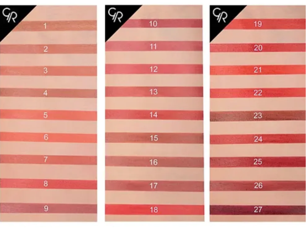 Помада Golden Rose Satin Lipstick 13