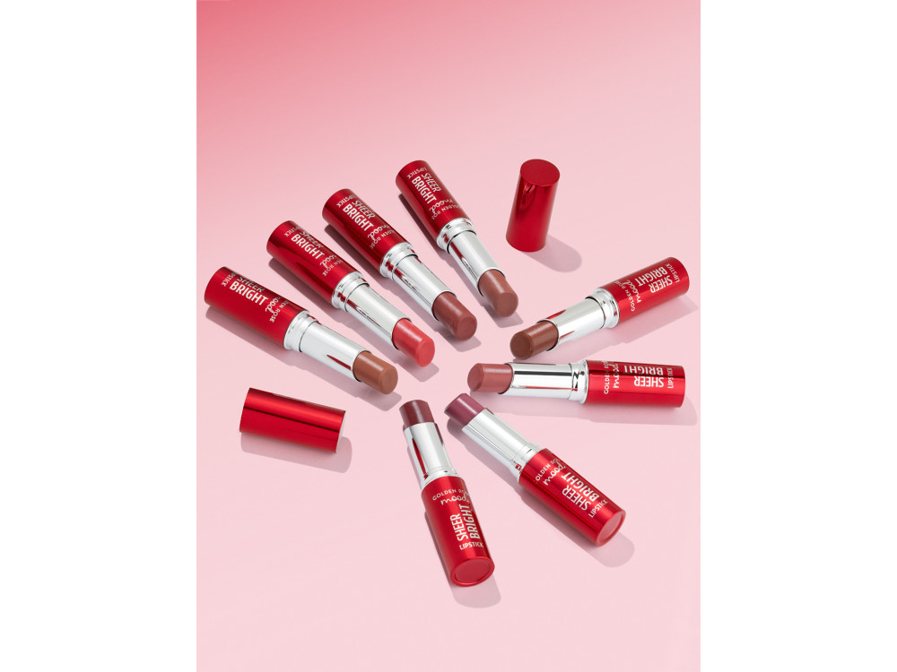 Помада Golden Rose Sheer Bright Lipstick 105 Hazelnut