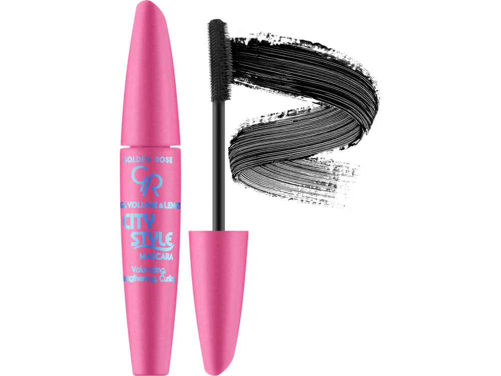 Туш для вій Golden Rose Mega Volume & Length City Style Mascara
