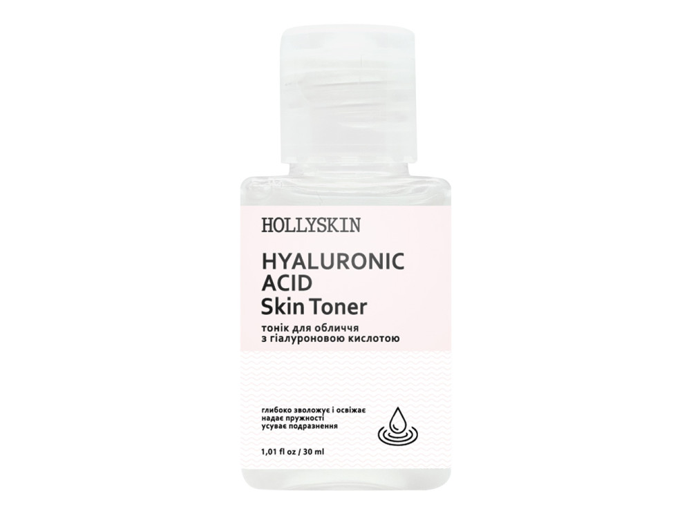 Тонік для обличчя HOLLYSKIN Hyaluronic Acid Skin Toner 30ml